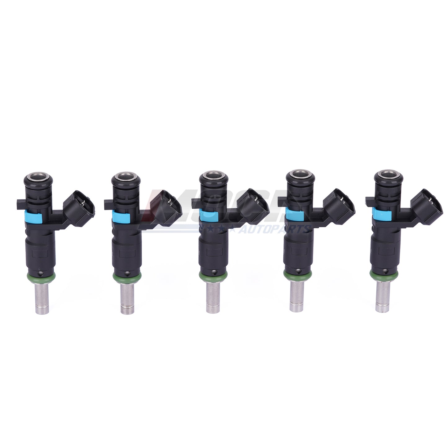 5 inyectores de combustible MOCA FJ1067 compatibles con Volkswagen Bora 2.5L (2007-2010), Volkswagen Jetta 2.5L (2007-2018) y Volkswagen Passat 2.5L (2012-2014)