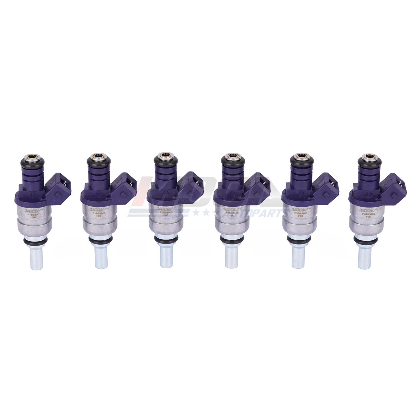 MOCA 6x Fuel Injectors FJ663 Fit for 2001-2004 BWM 330Ci 330i 330xi & 2001-2006 BWM X5 3.0L