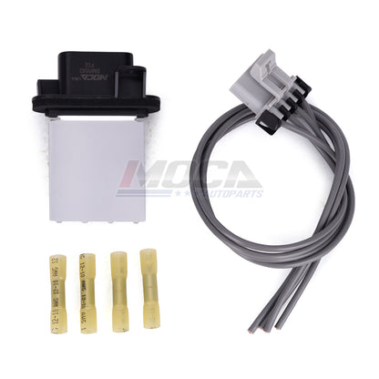 MOCA 973-582 HVAC Blower Motor Resistor Kit with Harness Fit for 2005-2020 Toyota Tacoma