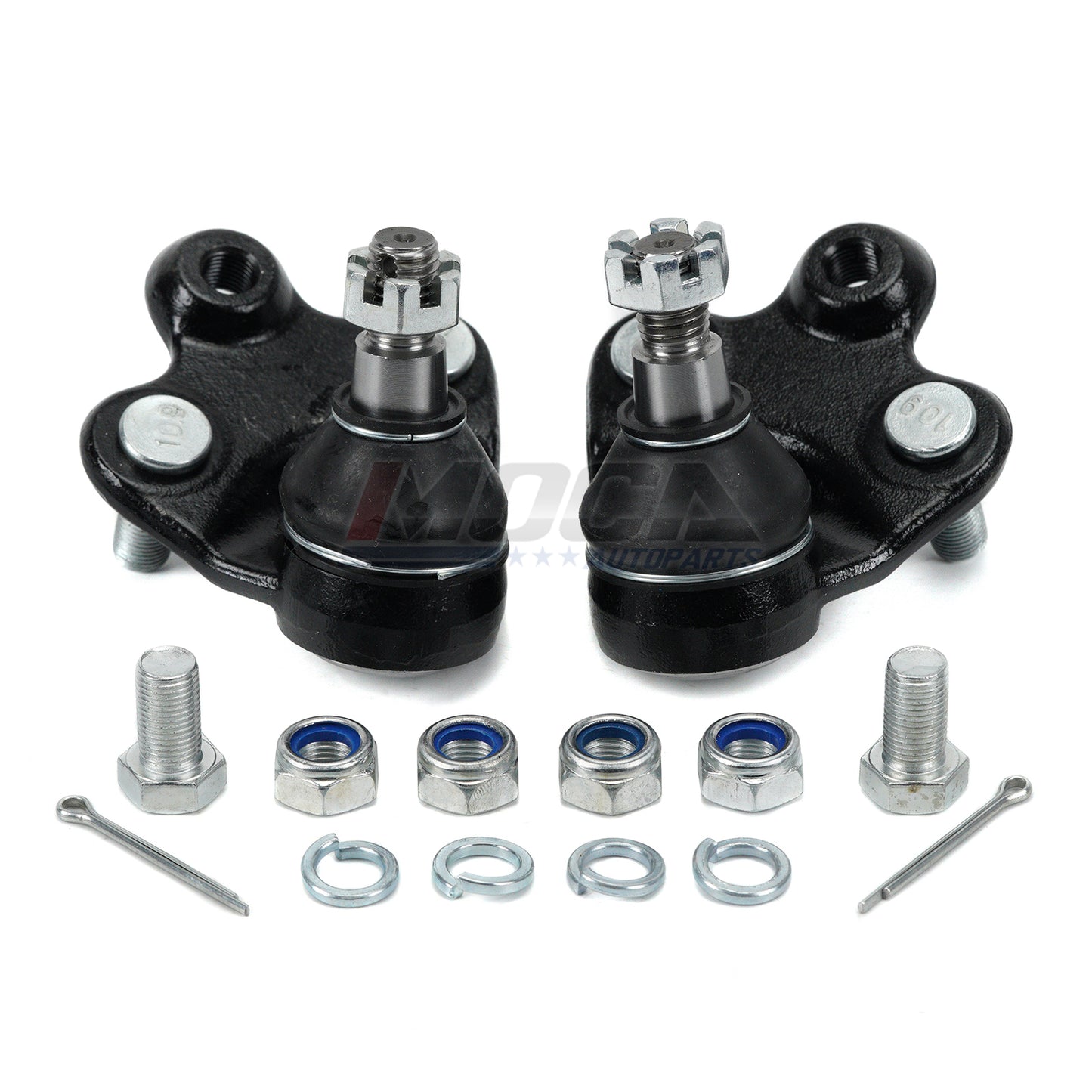 MOCA 2x Front Lower Ball Joints Fit for 2006-2011 Acura CSX & 2006-2011 Honda Civic
