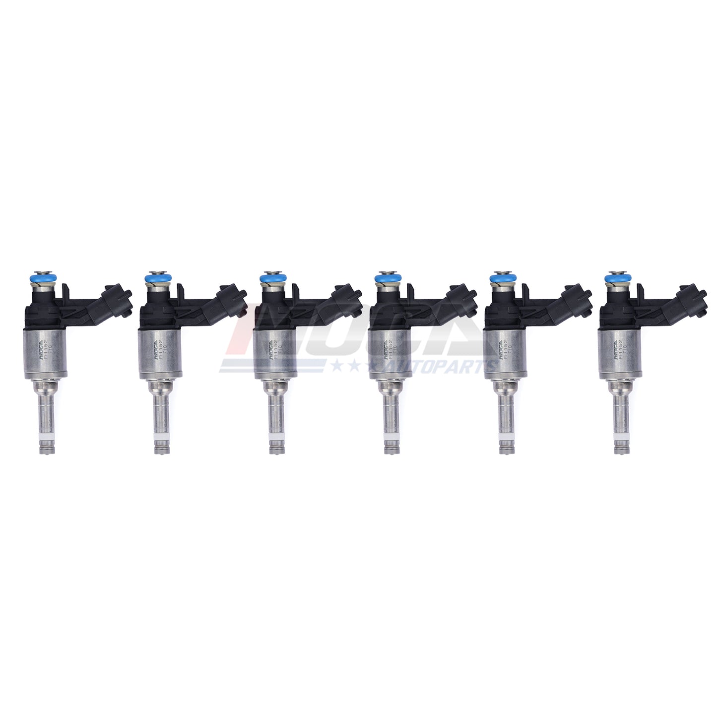 Inyectores de combustible MOCA 6x FJ1152 compatibles con Chevrolet Traverse, Buick Enclave y GMC Acadia 3.6L (2012-2017)
