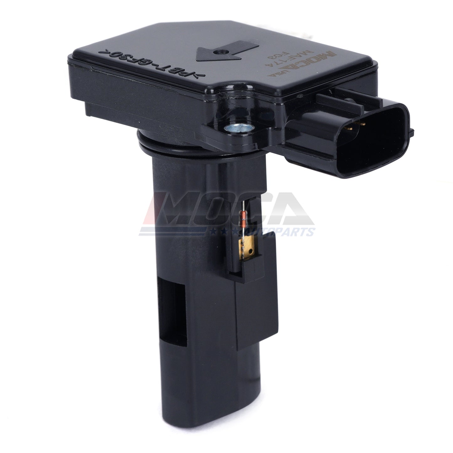 MOCA Sensor de flujo de aire masivo para Mitsubishi Eclipse 3.8 V6 2006-2012 y Mitsubishi Galant 2.4 L4 2004-2011 y Mitsubishi Outlander 3.0 V6 2007-2011