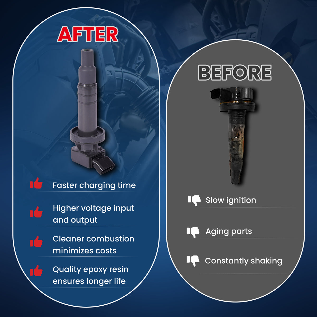 MOCA Ignition Coils - NC247K4