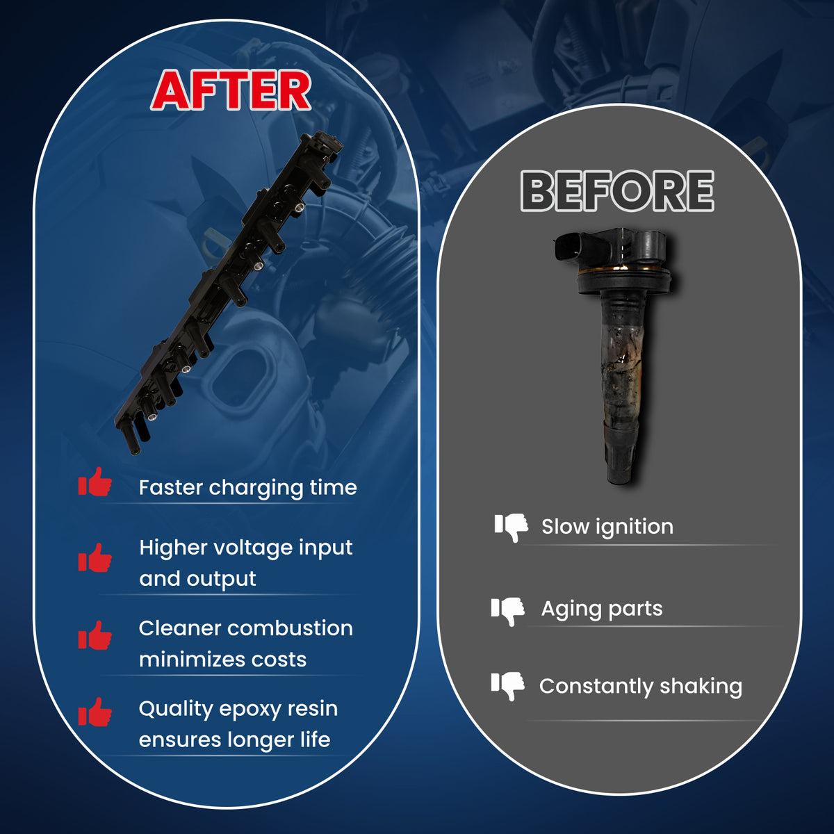 MOCA Ignition Coils - NC296