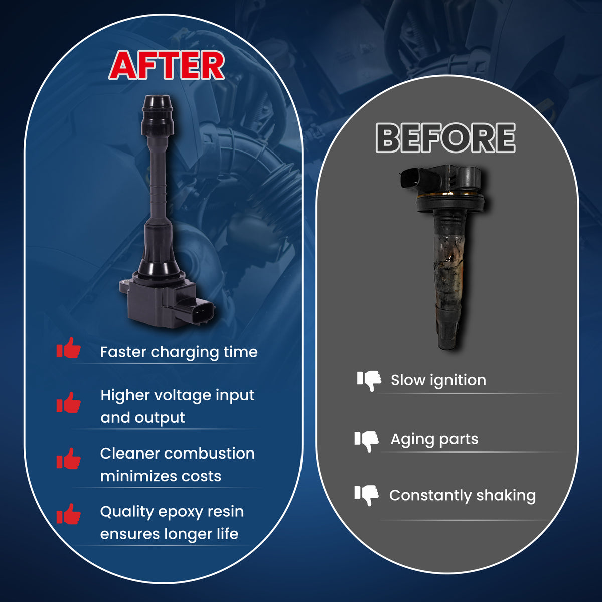 MOCA Ignition Coils - NC351K4