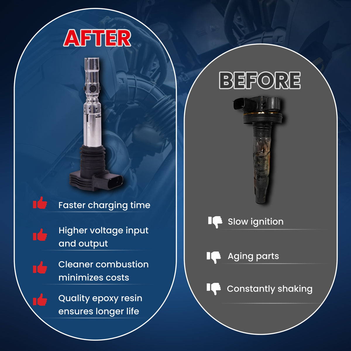 MOCA Ignition Coils - NC411K4