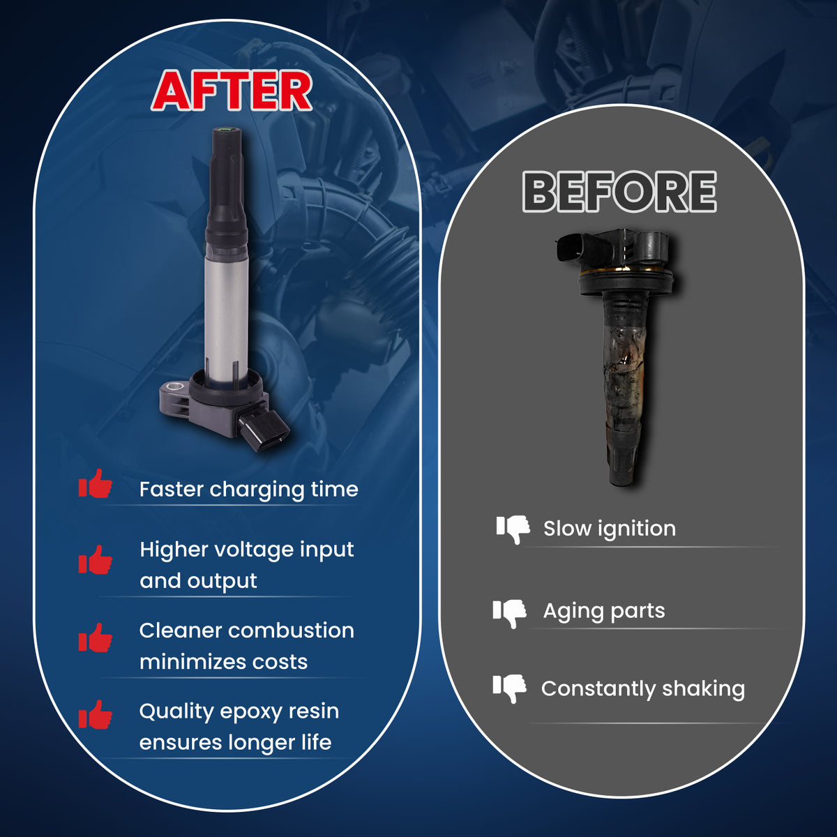 MOCA Ignition Coils - NC487K6
