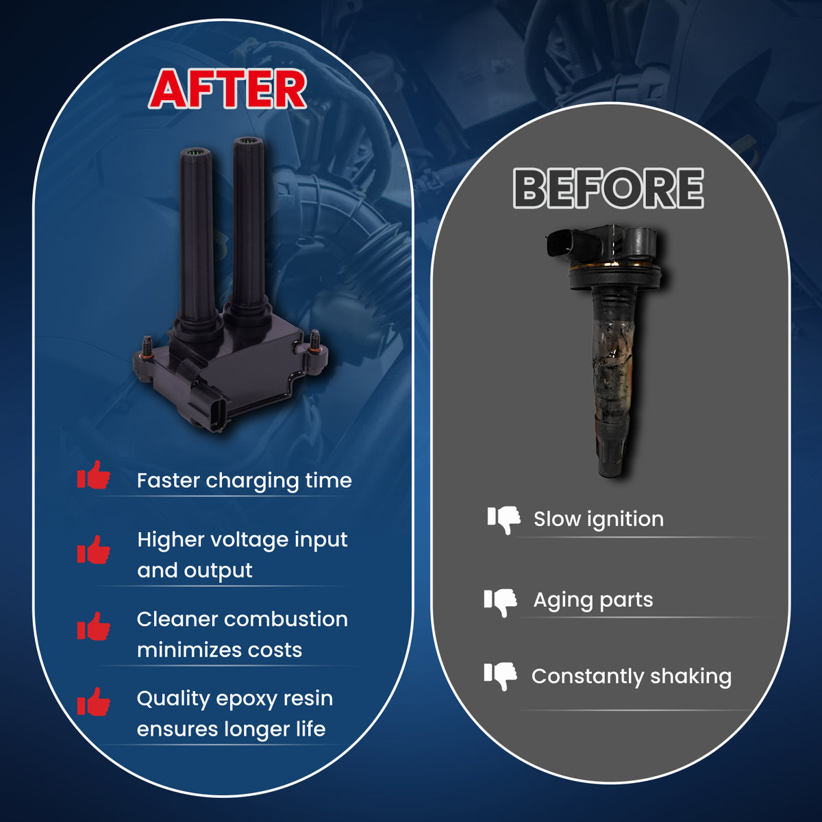 MOCA Ignition Coils - NC504K8