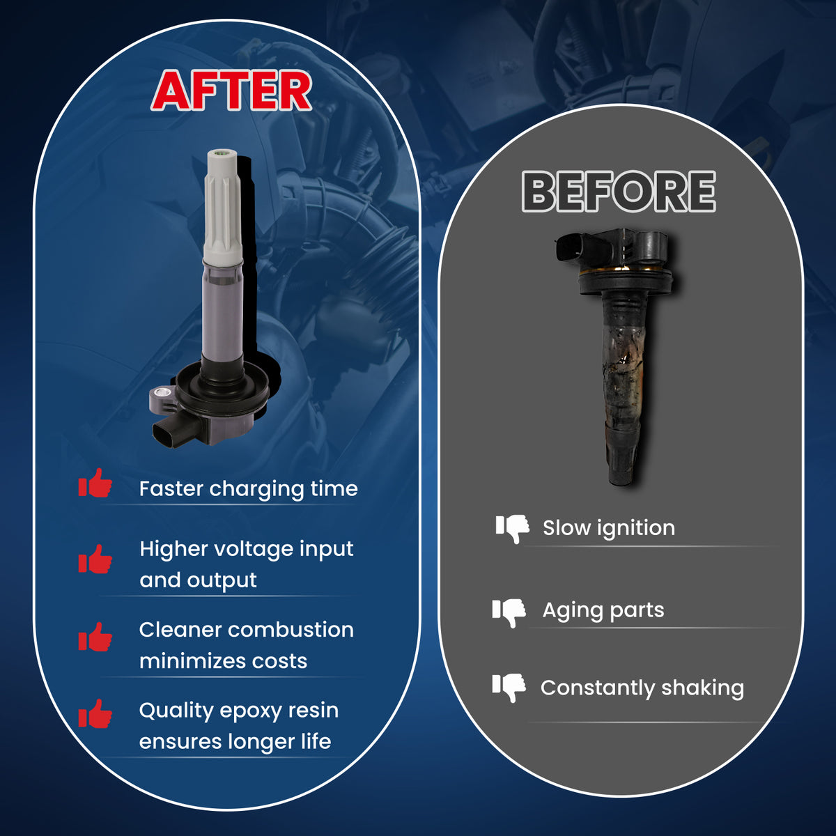 MOCA Ignition Coils - NC622K8
