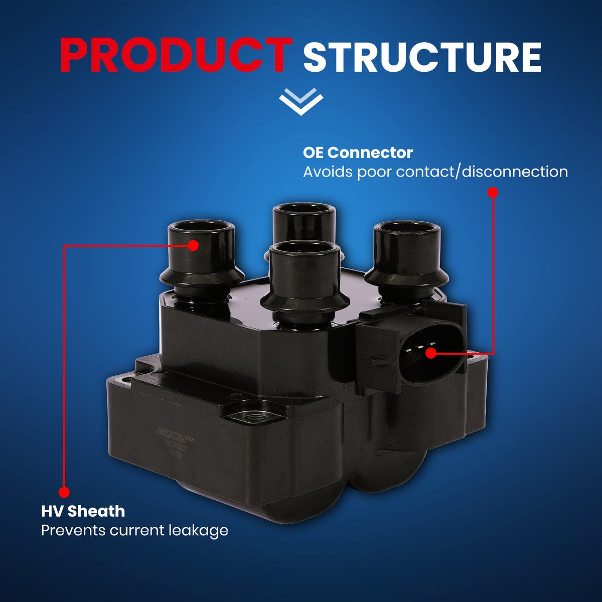 MOCA Ignition Coils - NCF487K2
