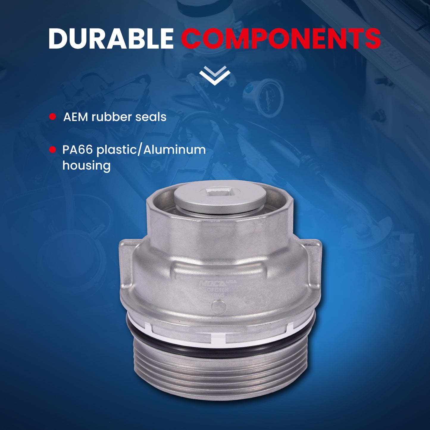 MOCA Engine Oil Filter Cap - OFC16K