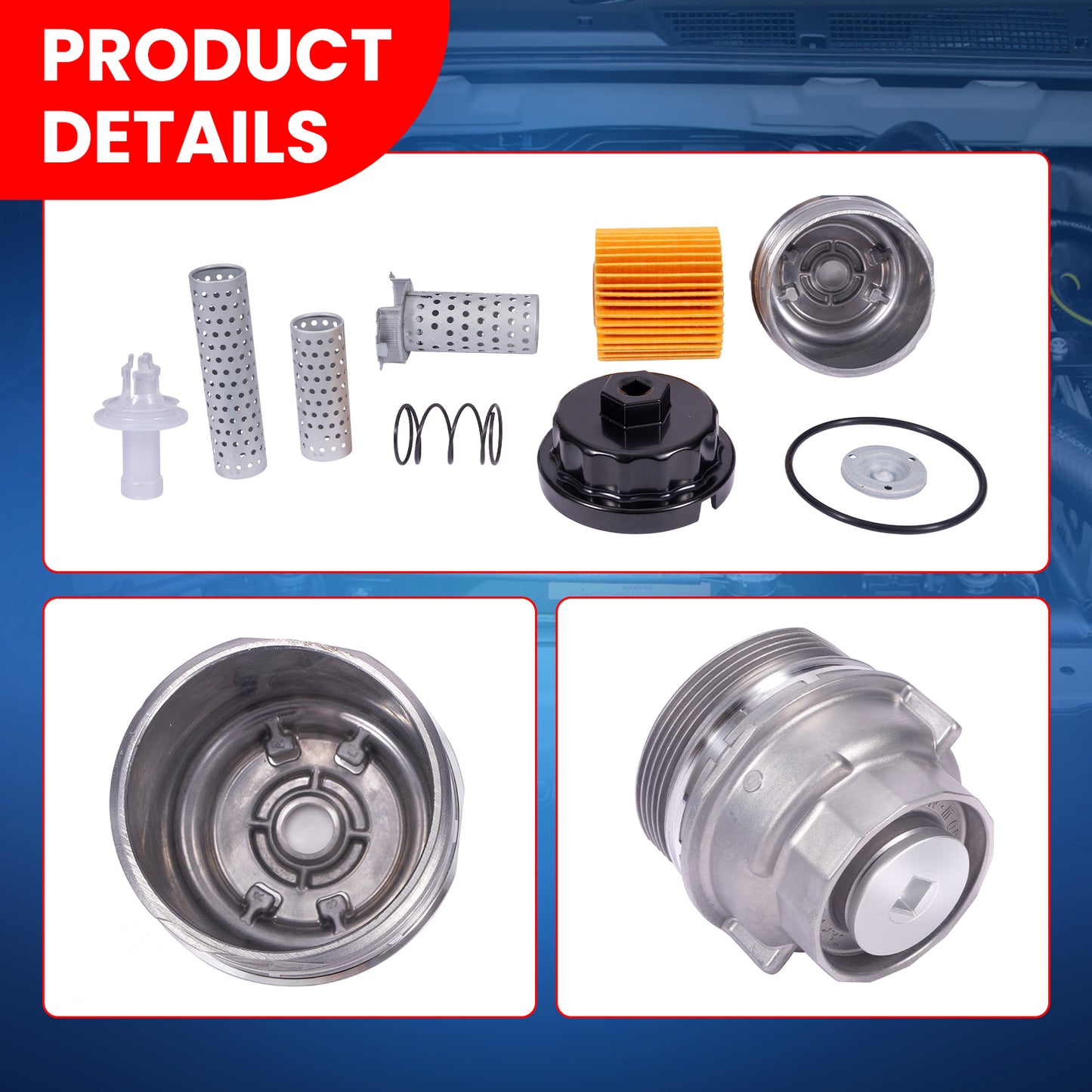 MOCA Engine Oil Filter Cap - OFC16K