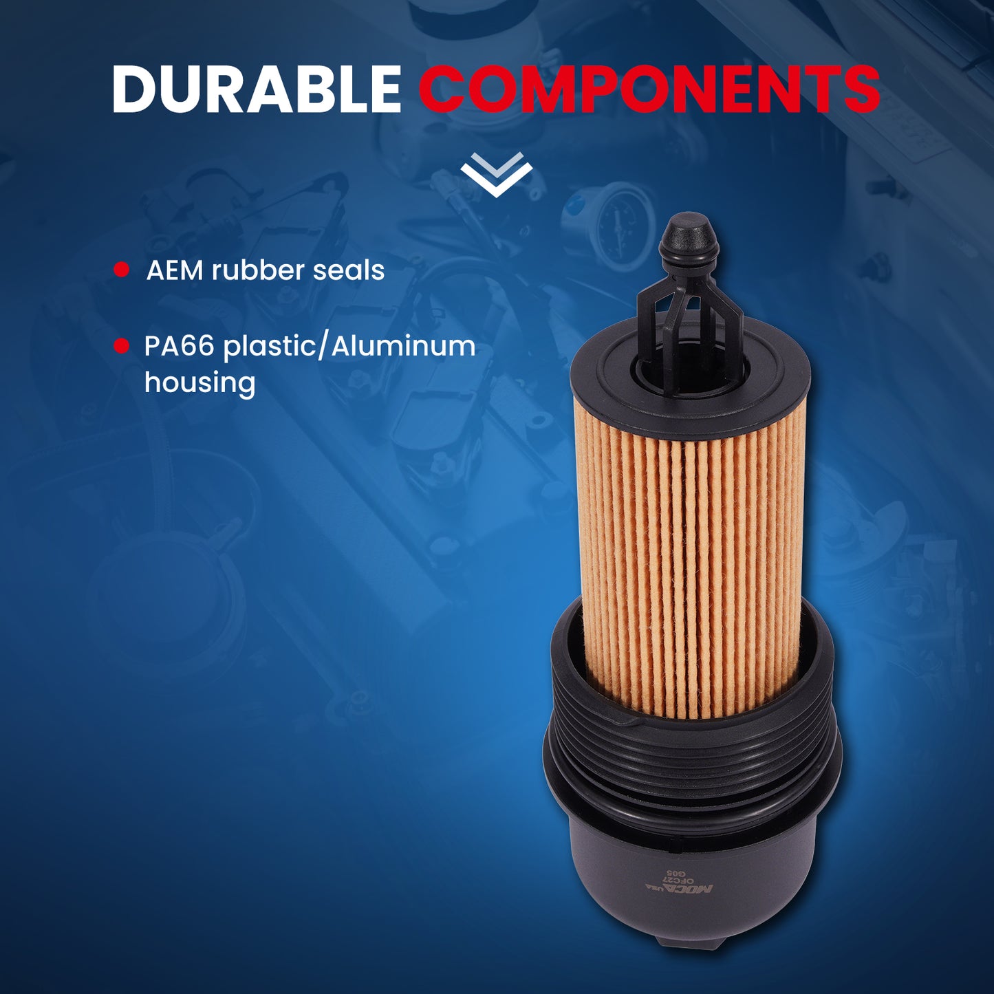 MOCA Engine Oil Filter Cap - OFC27