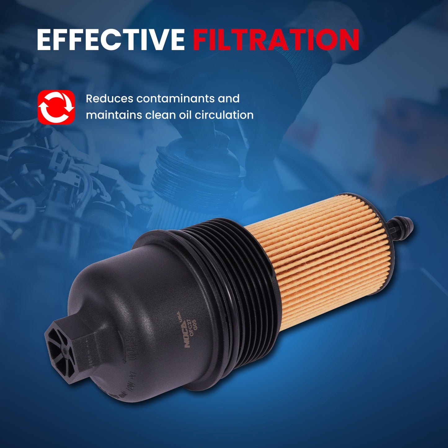 MOCA Engine Oil Filter Cap - OFC27