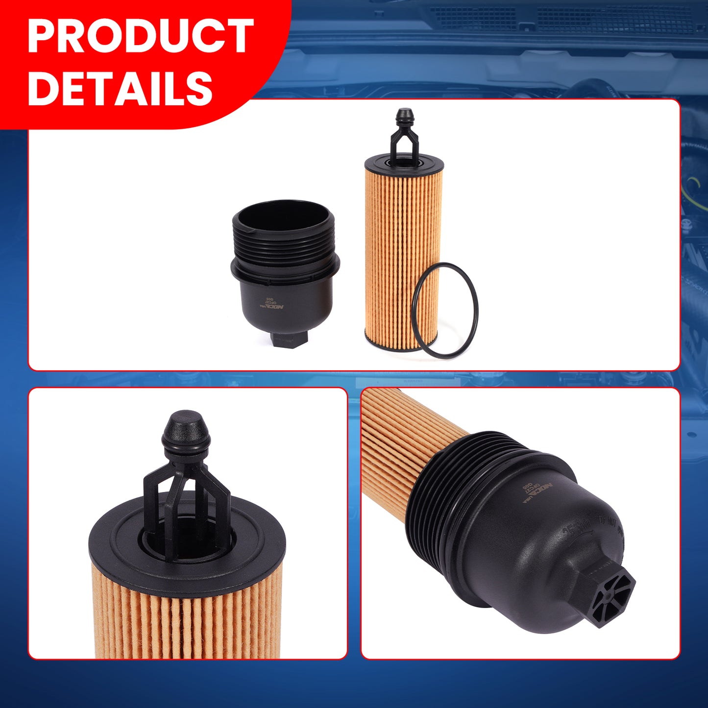MOCA Engine Oil Filter Cap - OFC27