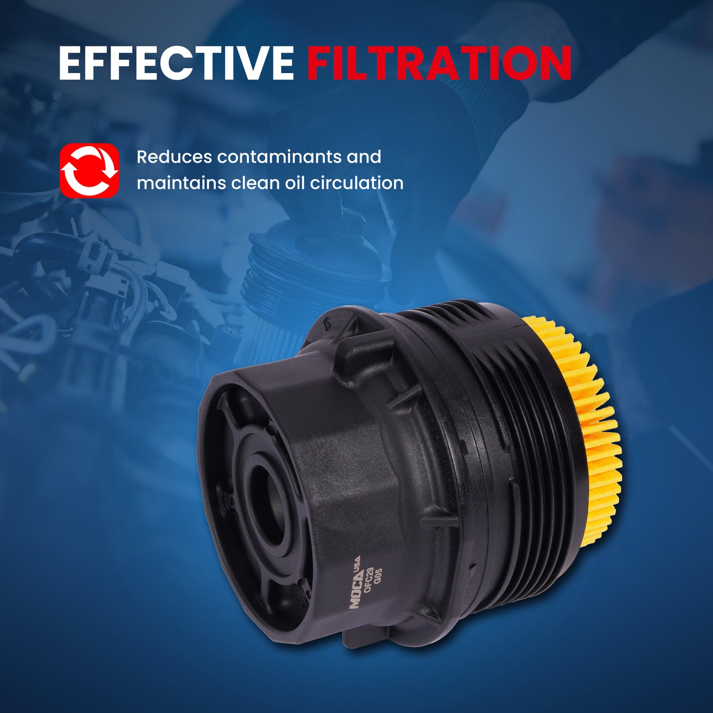 MOCA Engine Oil Filter Cap - OFC29