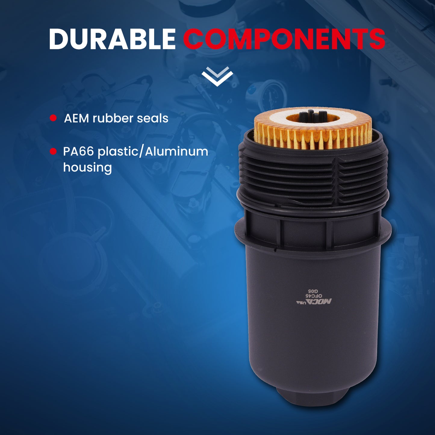MOCA Engine Oil Filter Cap - OFC45