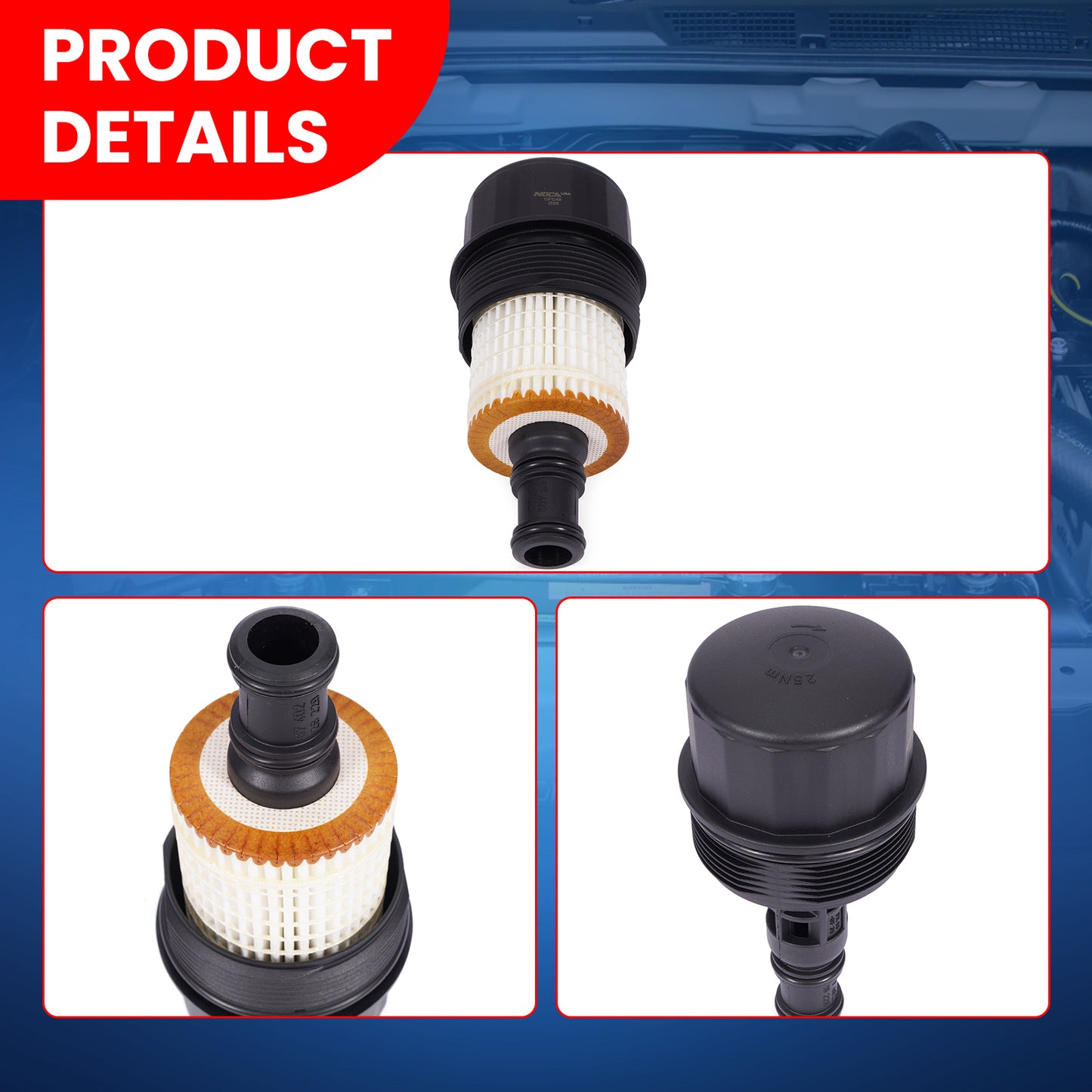 MOCA Engine Oil Filter Cap - OFC48