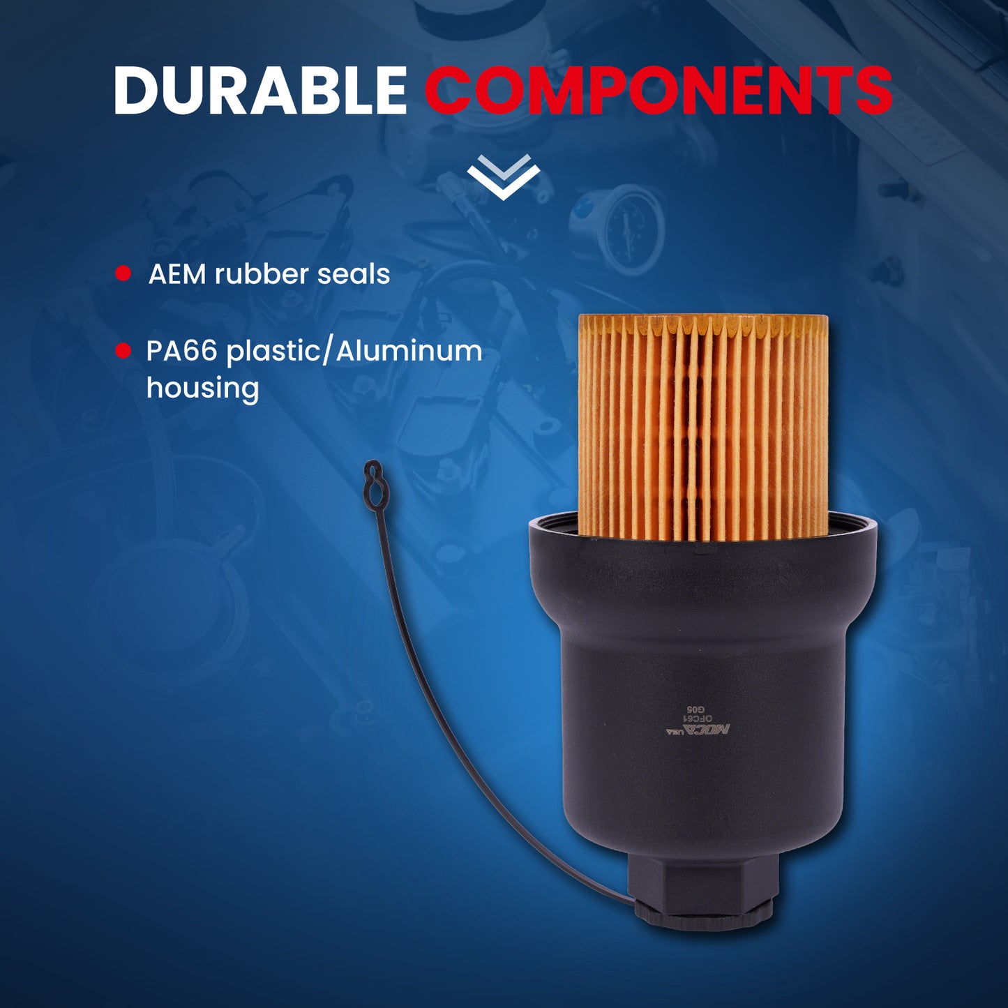 MOCA Engine Oil Filter Cap - OFC61