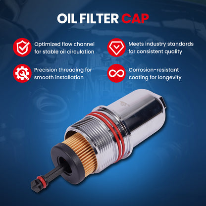 MOCA Engine Oil Filter Cap - OFC63A