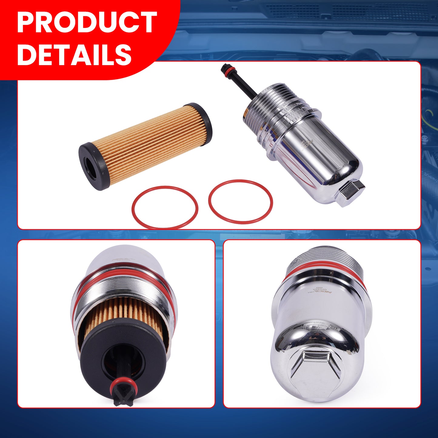 MOCA Engine Oil Filter Cap - OFC63A