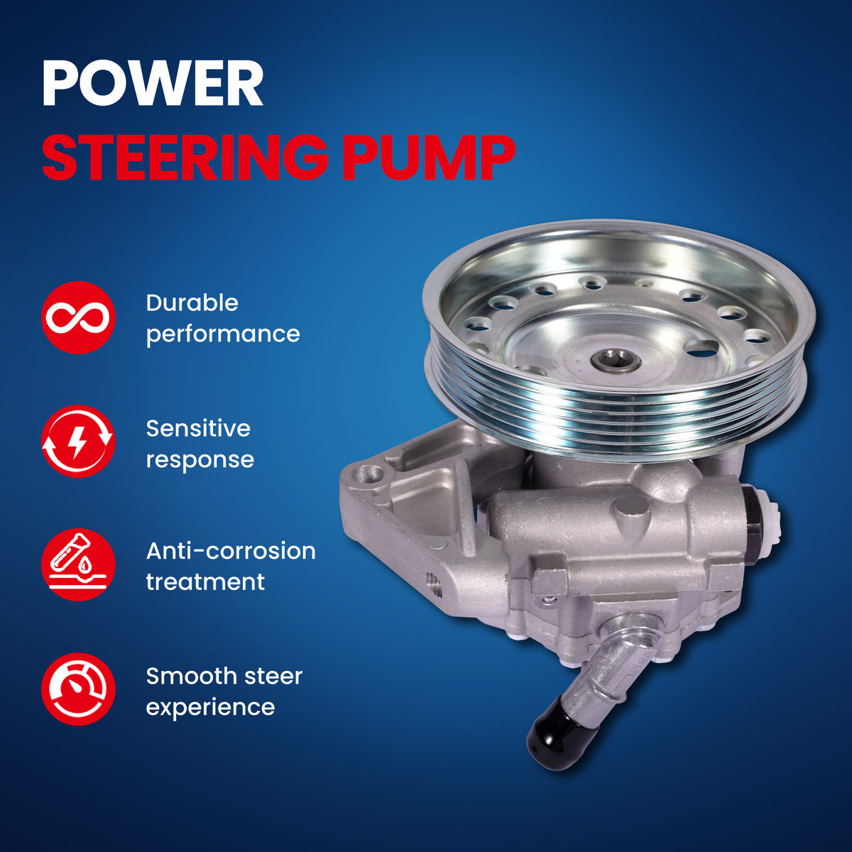 MOCA Power Steering Pump - PSP398