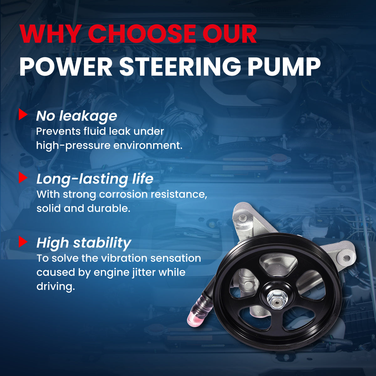 MOCA Power Steering Pump - PSP5193P