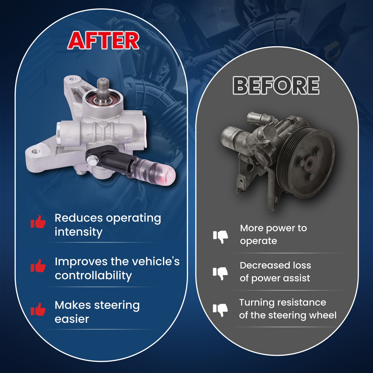 MOCA Power Steering Pump - PSP5193