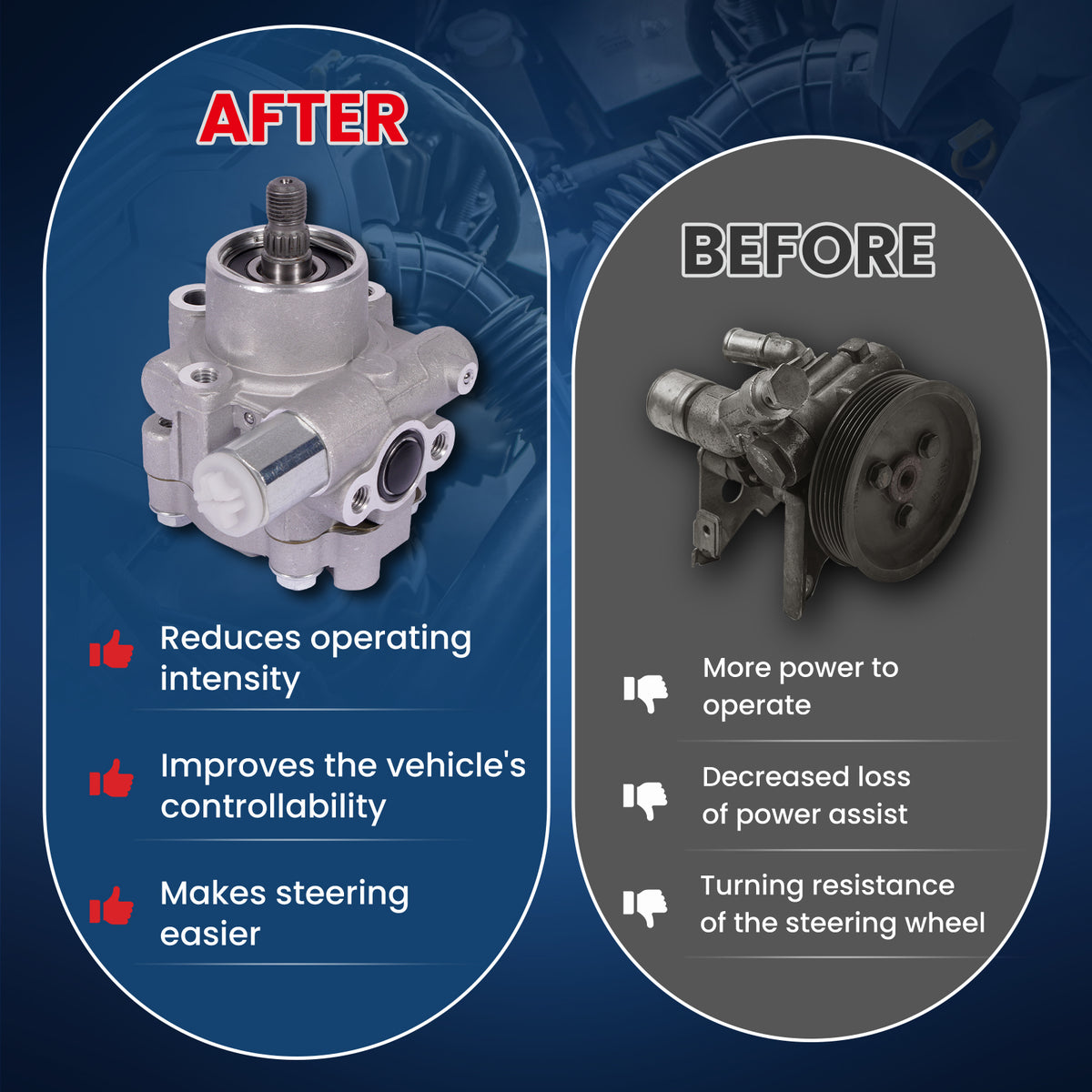 MOCA Power Steering Pump - PSP5219