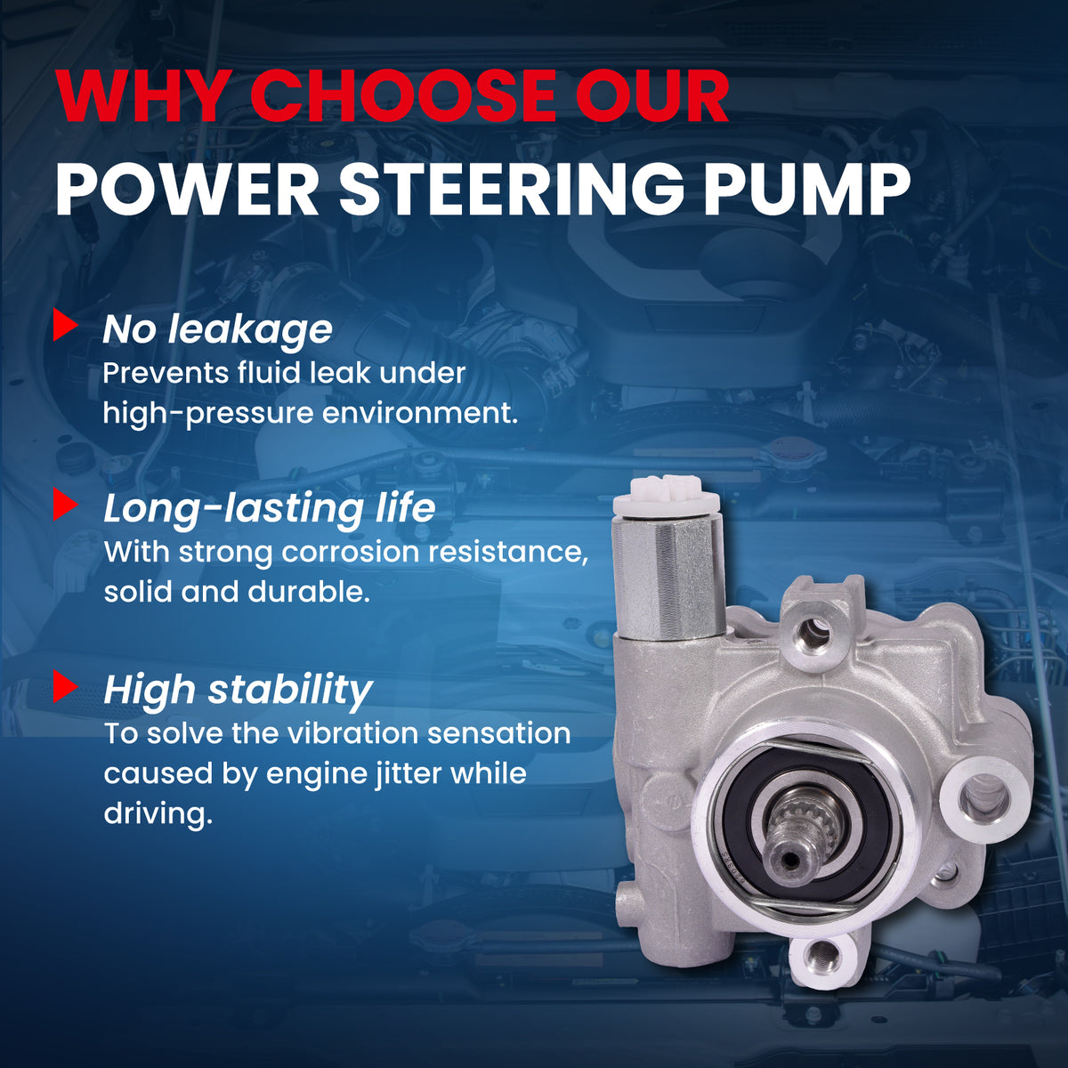 MOCA Power Steering Pump - PSP5219
