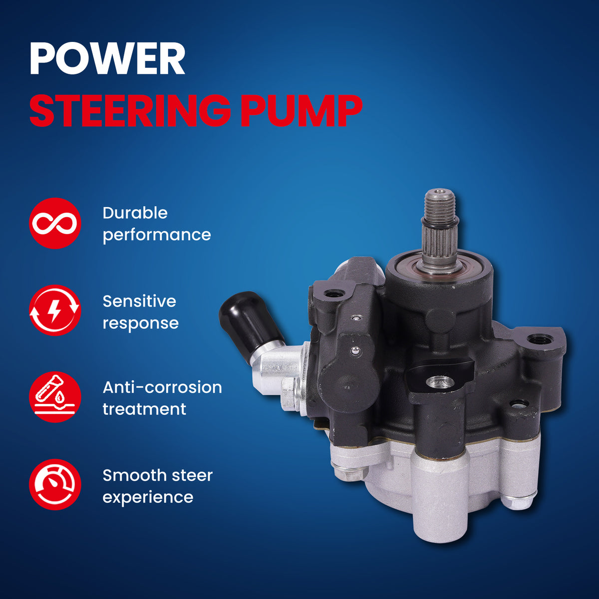 MOCA Power Steering Pump - PSP5258