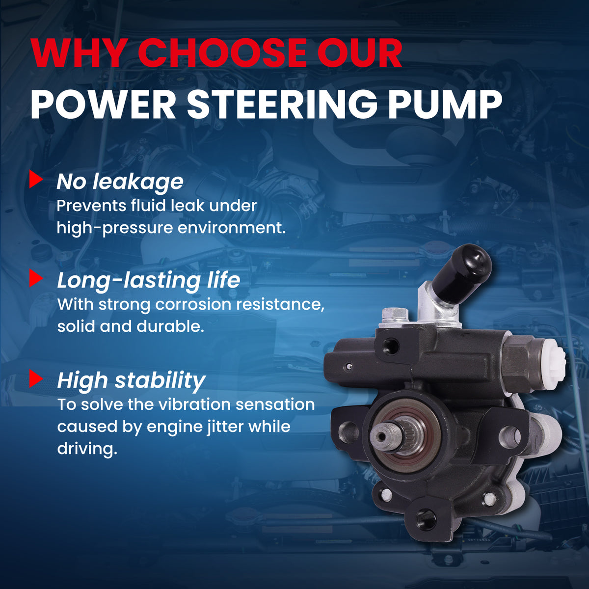 MOCA Power Steering Pump - PSP5258