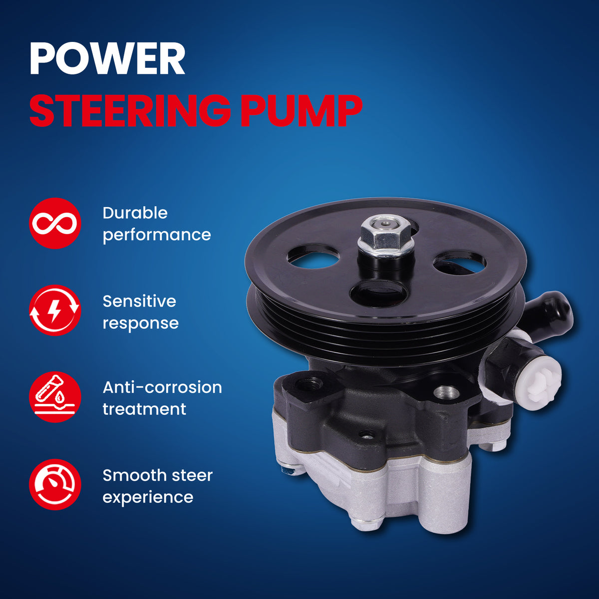 MOCA Power Steering Pump - PSP5287