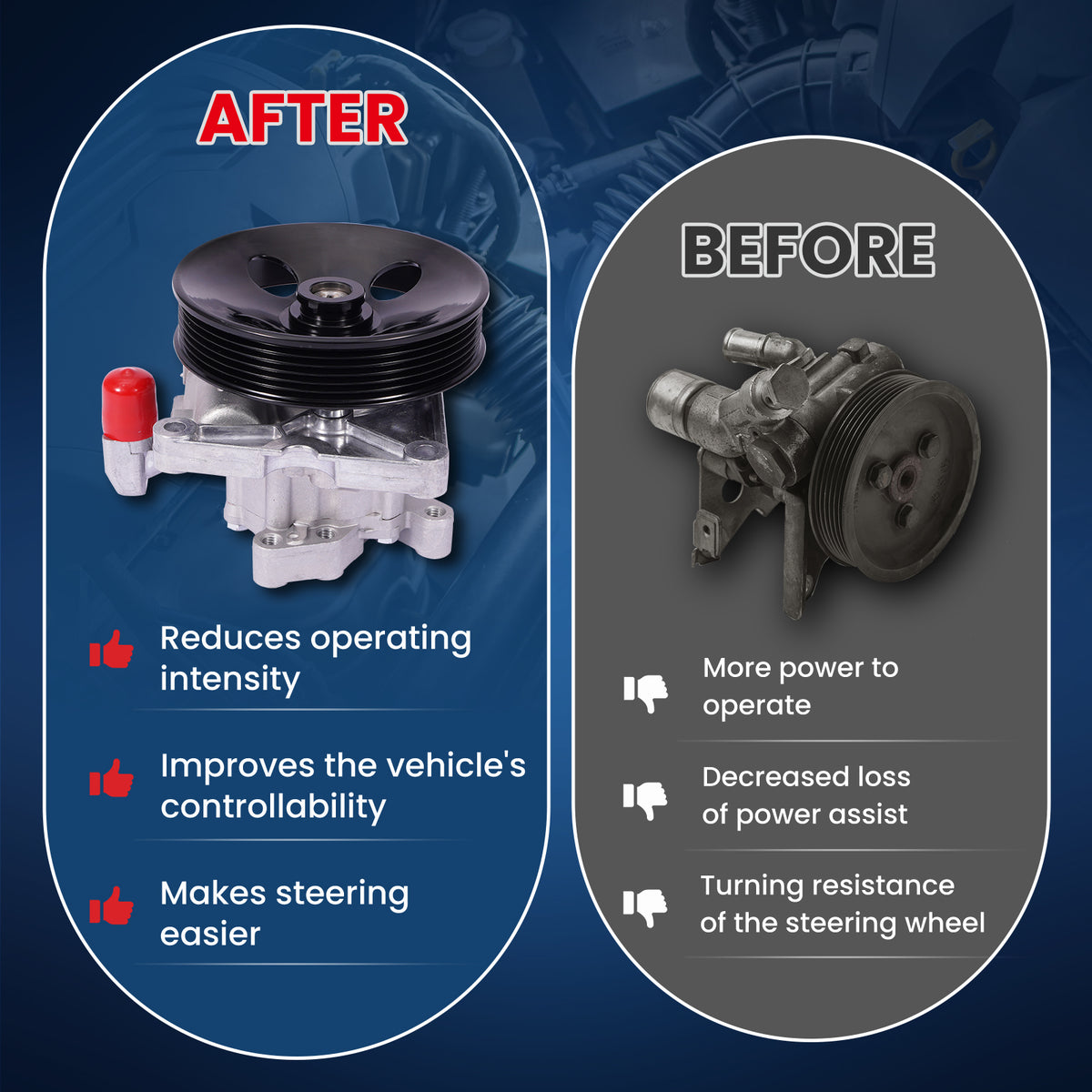 MOCA Power Steering Pump - PSP5292