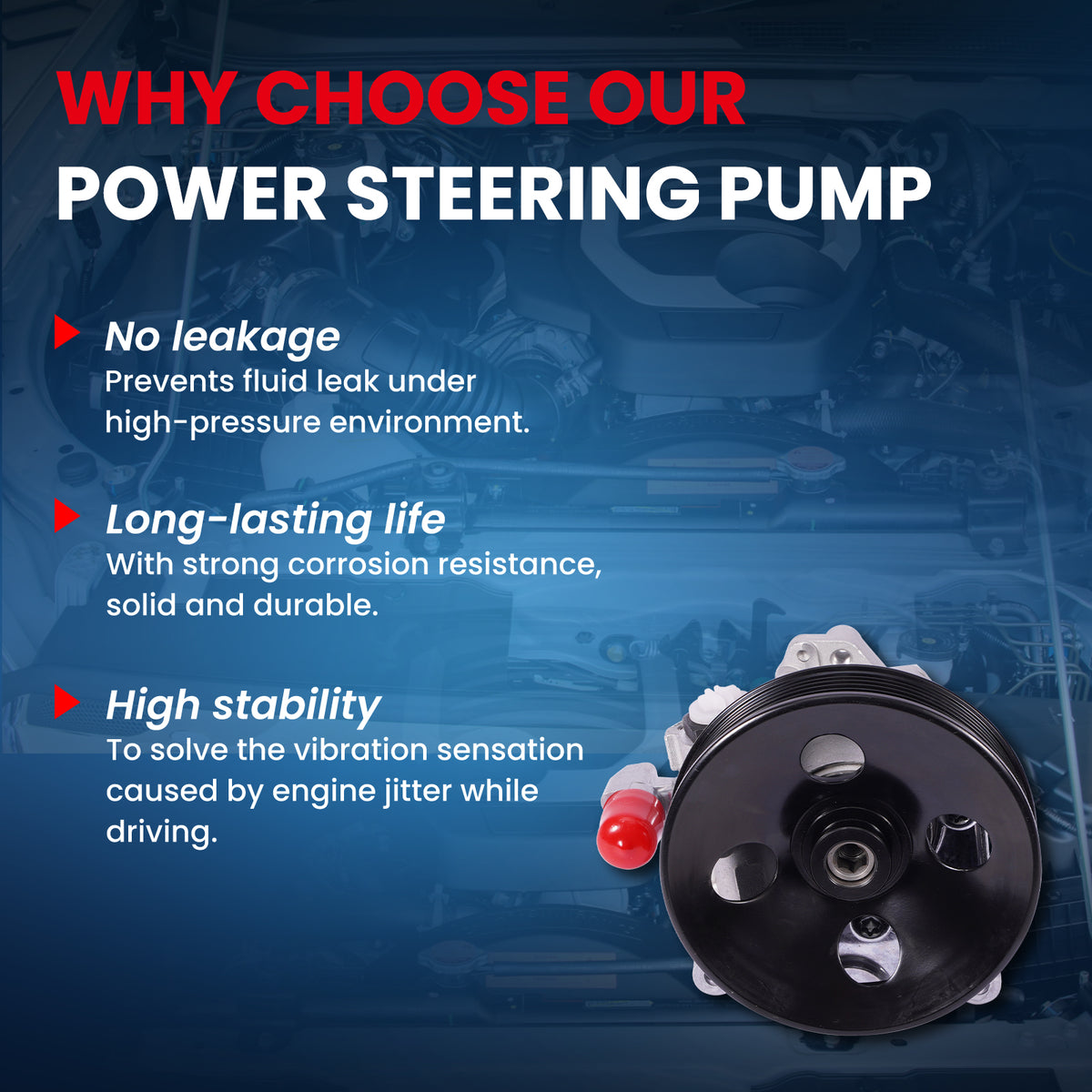 MOCA Power Steering Pump - PSP5292