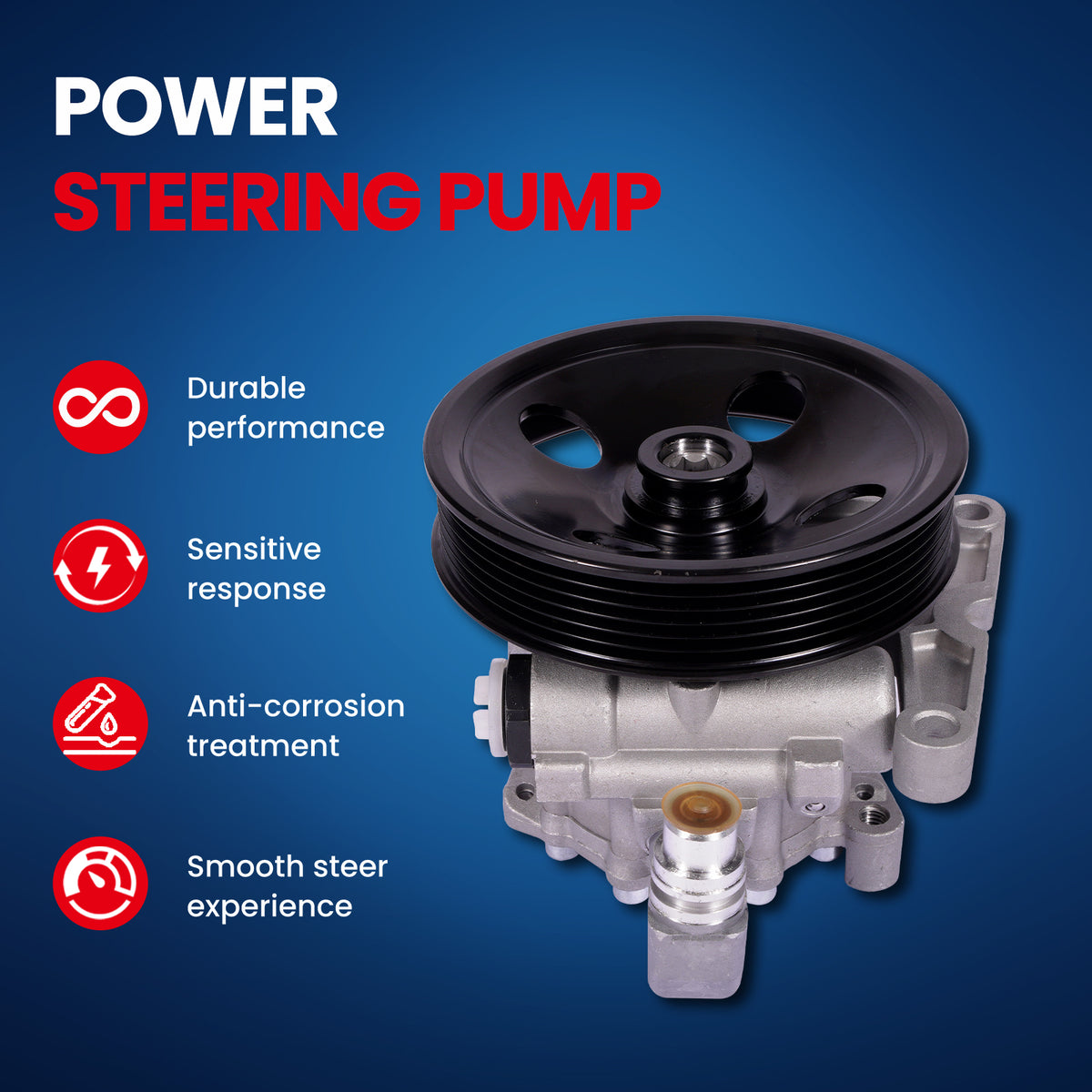 MOCA Power Steering Pump - PSP5326