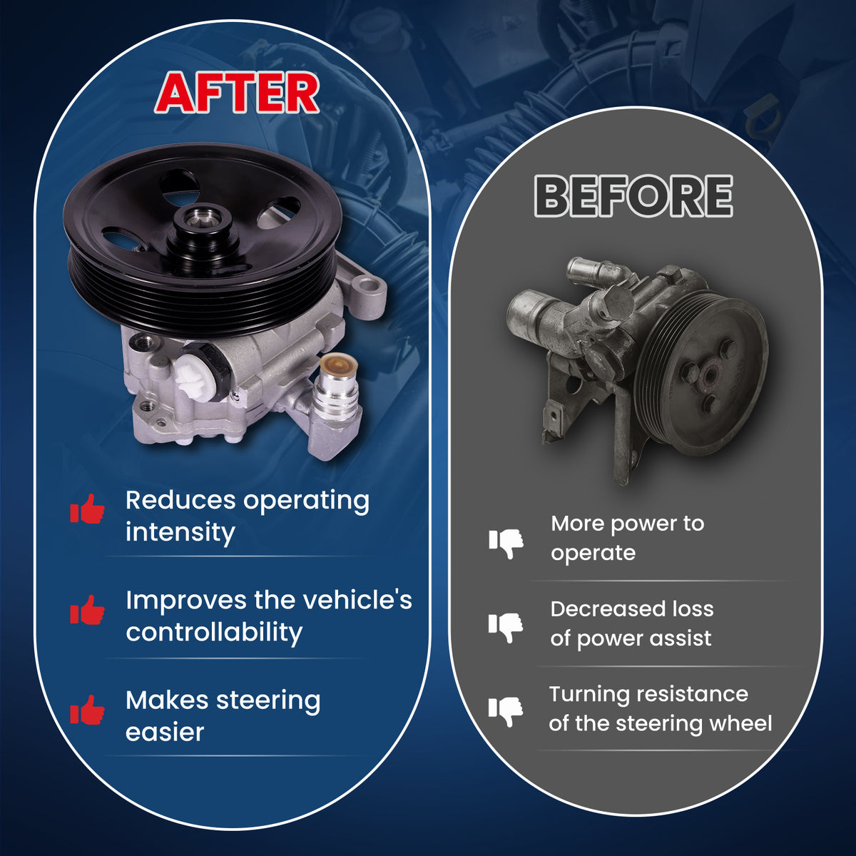 MOCA Power Steering Pump - PSP5326