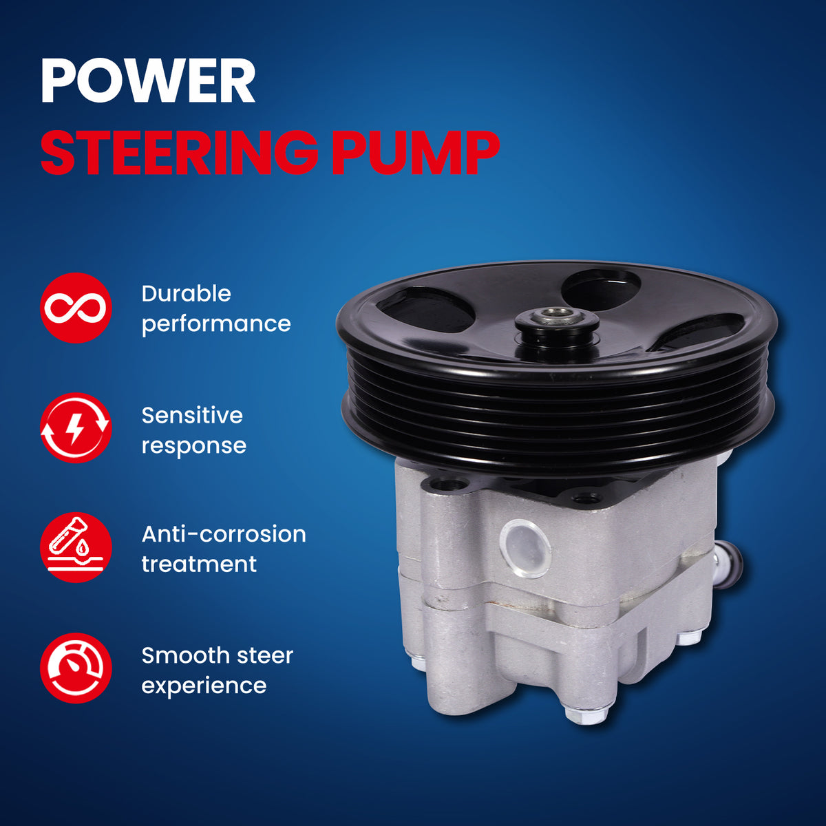 MOCA Power Steering Pump - PSP5412