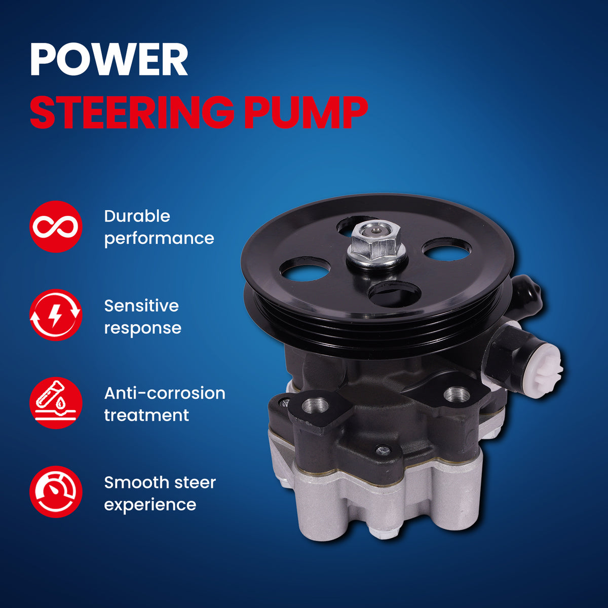MOCA Power Steering Pump - PSP5876