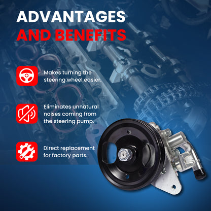 MOCA Power Steering Pump - PSP5933