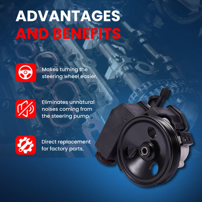 MOCA Power Steering Pump - PSP62608