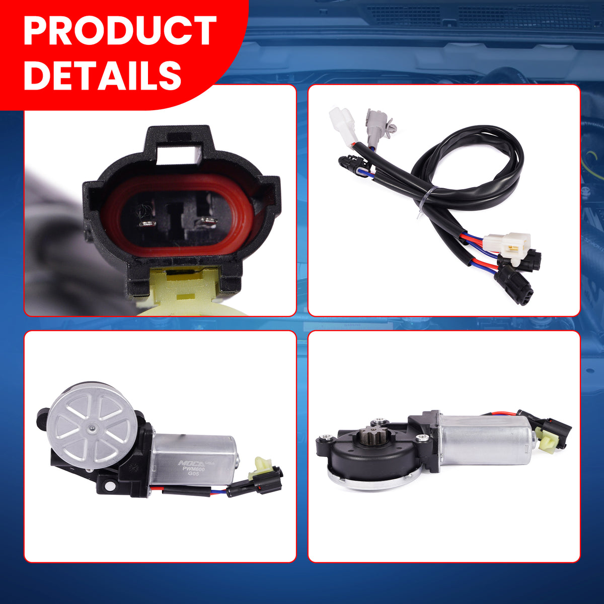MOCA Window Motor - PWM600
