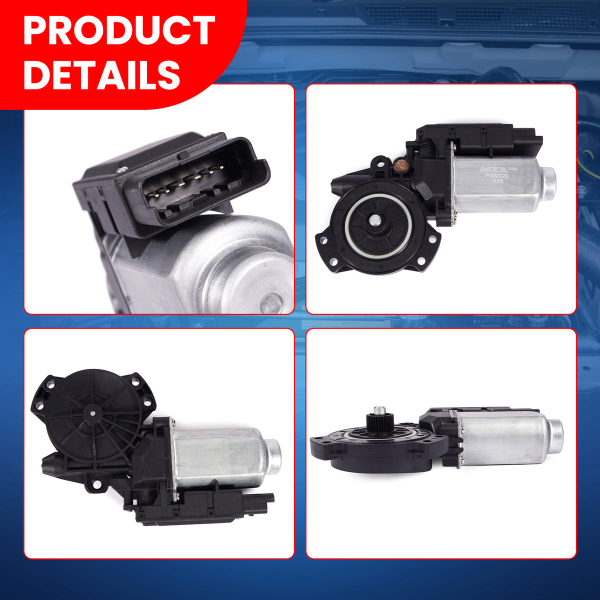 MOCA Window Motor - PWM720