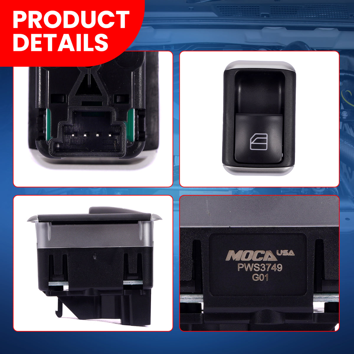 MOCA Door Window Switch - PWS3749
