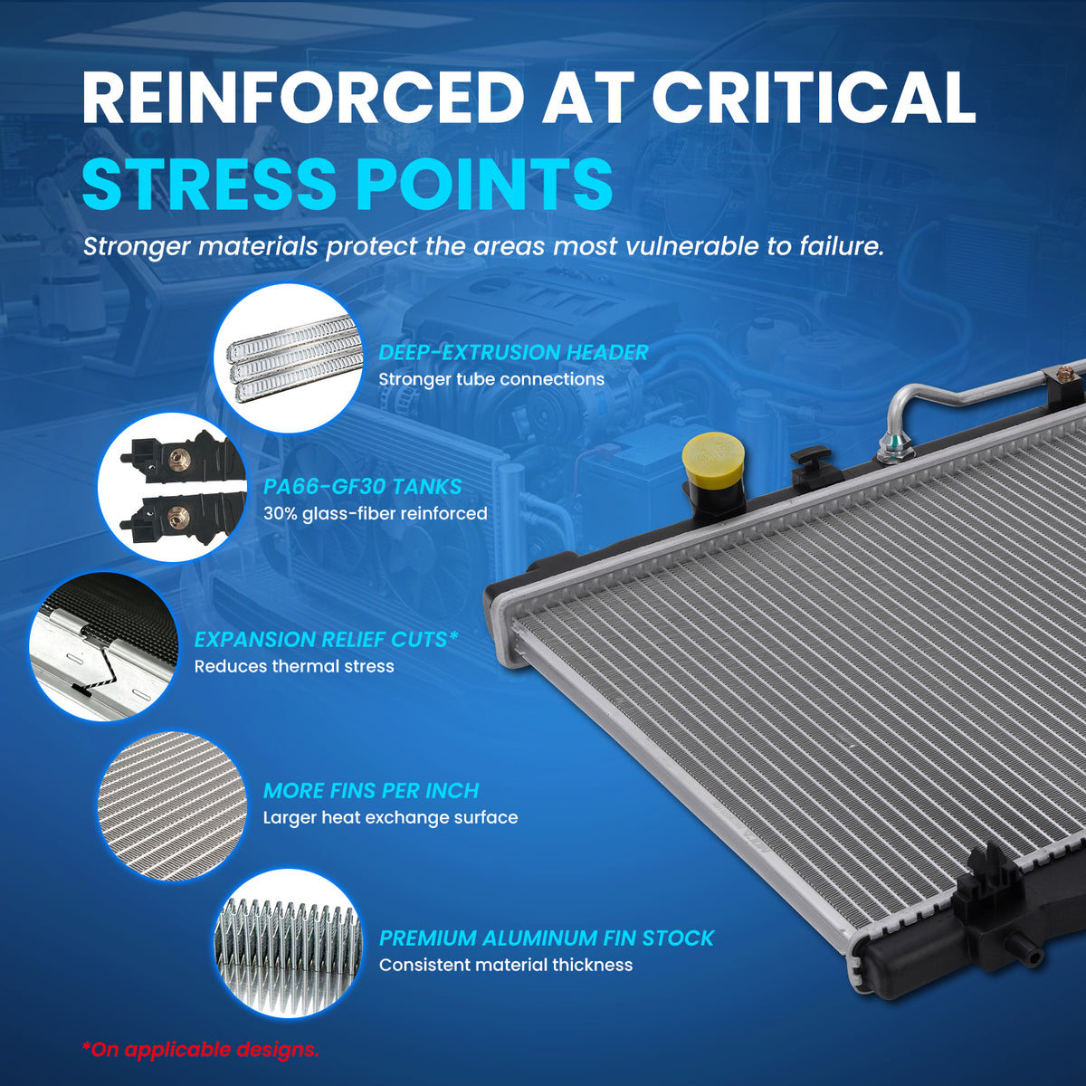 MOCA Radiator - RAD36078