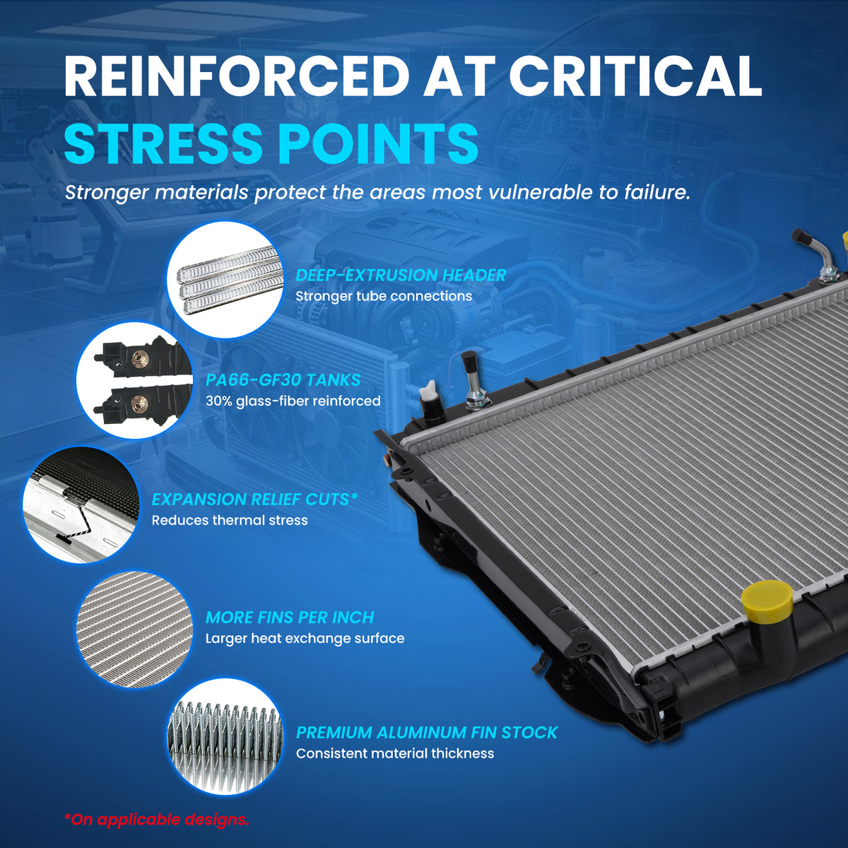 MOCA Radiator - RAD36340