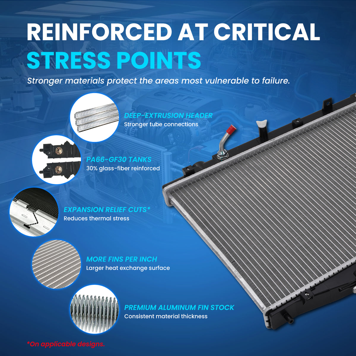MOCA Radiator - RAD36342