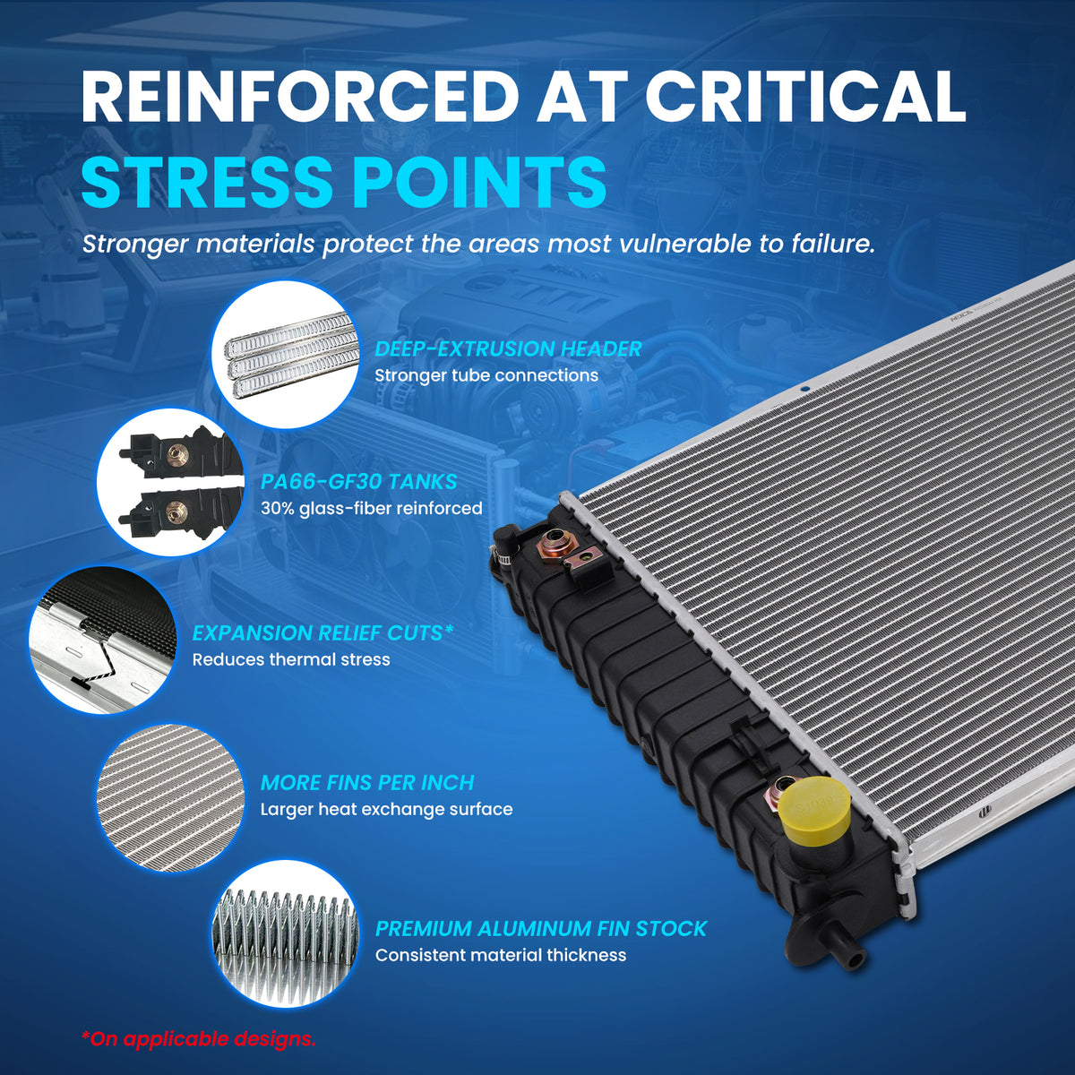 MOCA Radiator - RAD36344