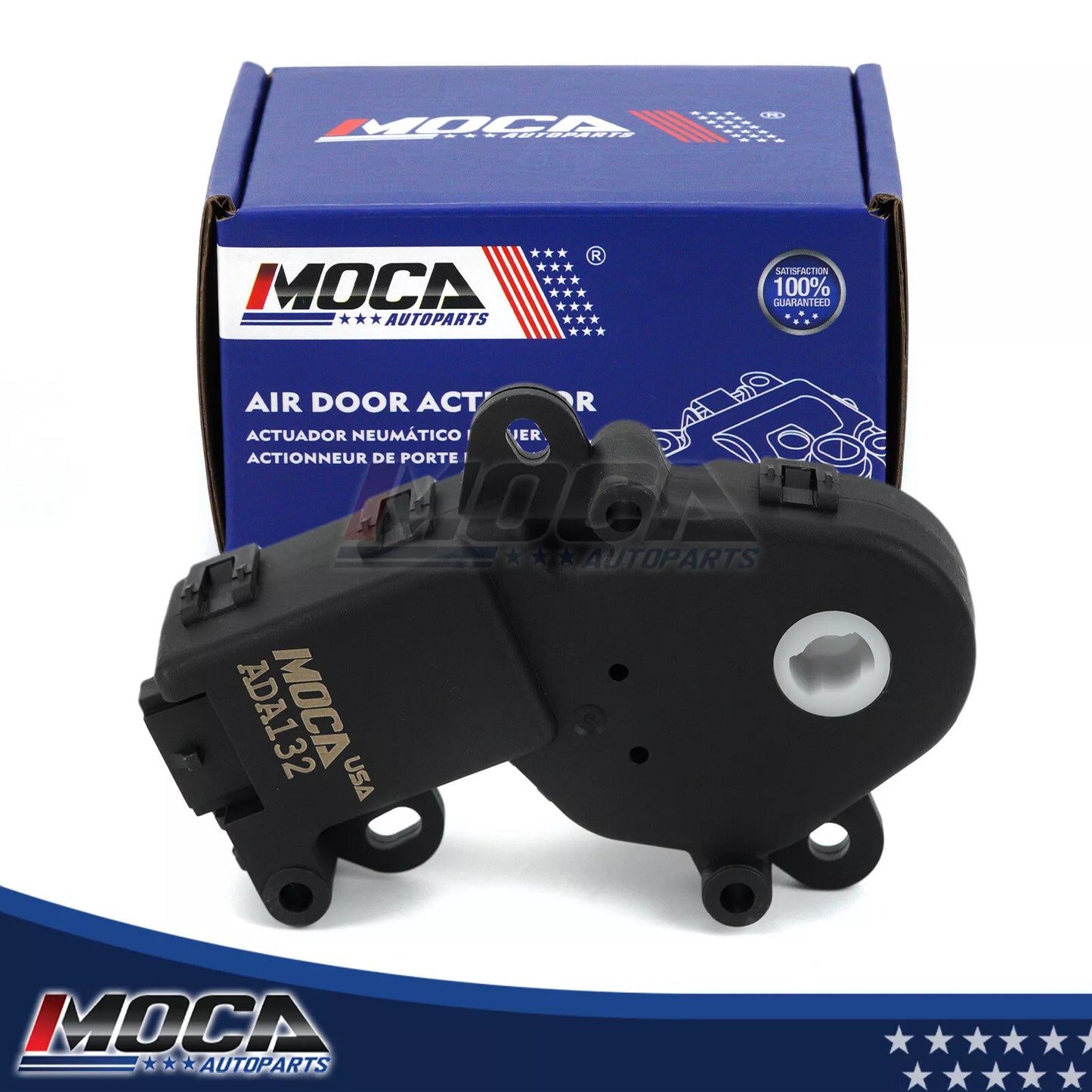 MOCA 604-132 HVAC Heater Air Blend Door Actuator Fit for 2004-2012 Chevrolet Colorad & 2003-2008 Pontiac Vibe
