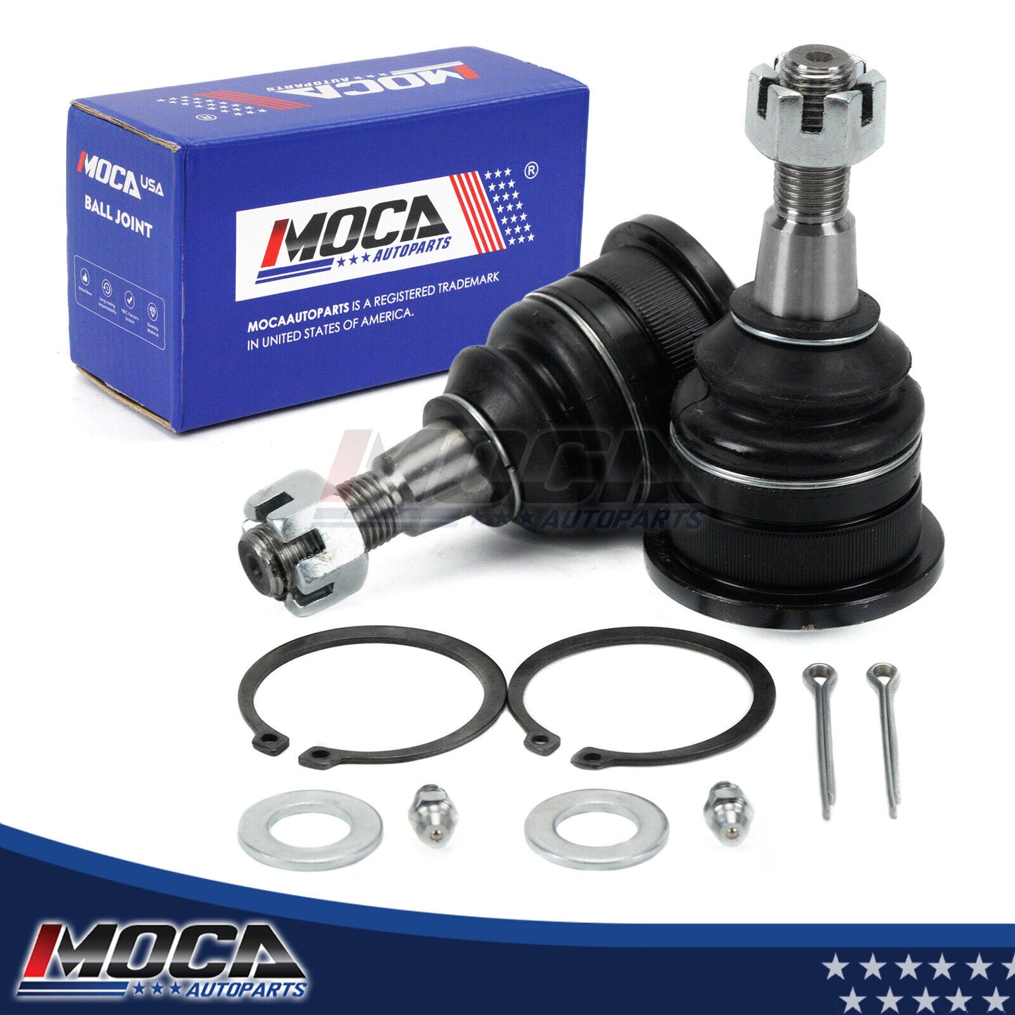 MOCA 2x Front Upper Ball Joints Fit for 2006-2010 Dodge Ram 1500 & 2011-2018 Ram 1500 & 2019-2023 Ram 1500 Classic